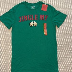 "Jingle My Bells" Christmas T-Shirt By Mossimo Supply Co. Men's Size Small